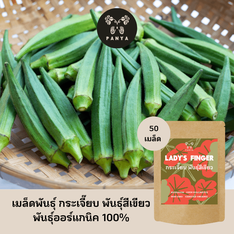 Ladys Finger Okra Seeds